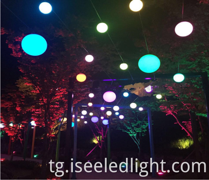 Garden light DMX hanging ball 